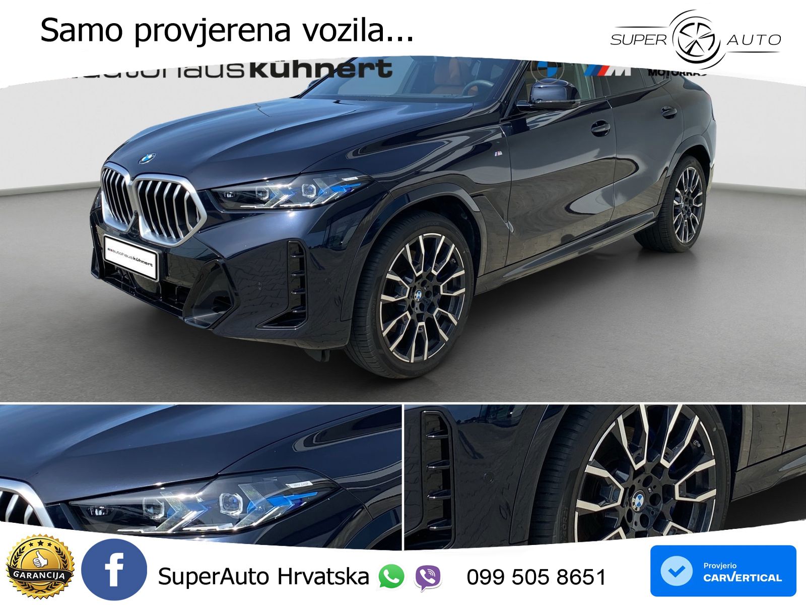 BMW X6 40d (352 KS) xDrive Steptronic M Sport LED+GR SJED+ACC