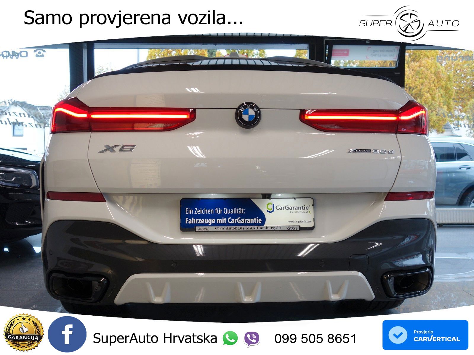 BMW X6 30d (298 KS) xDrive Steptronic M Sport LED+GR SJED+ACC