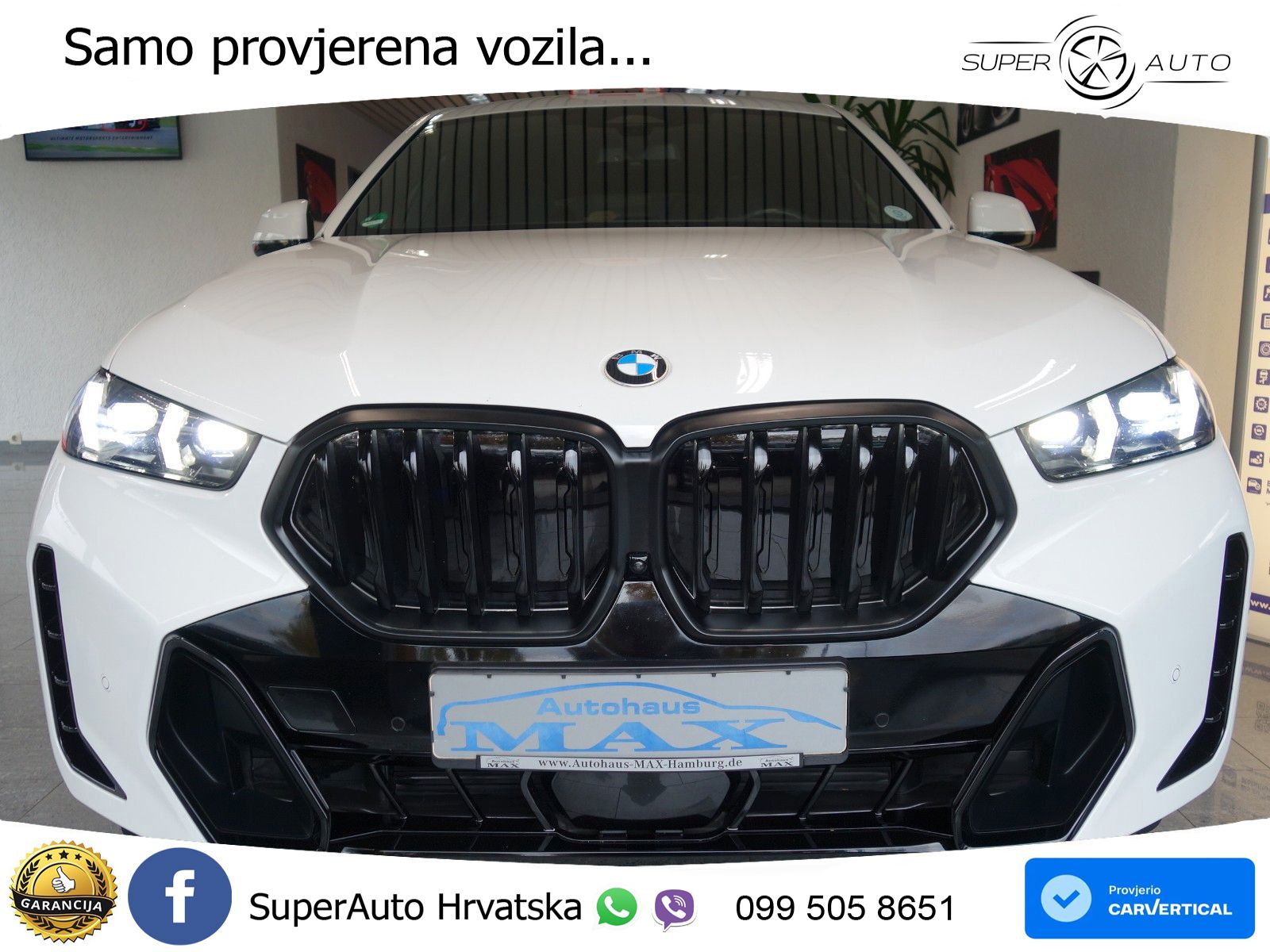 BMW X6 30d (298 KS) xDrive Steptronic M Sport LED+GR SJED+ACC