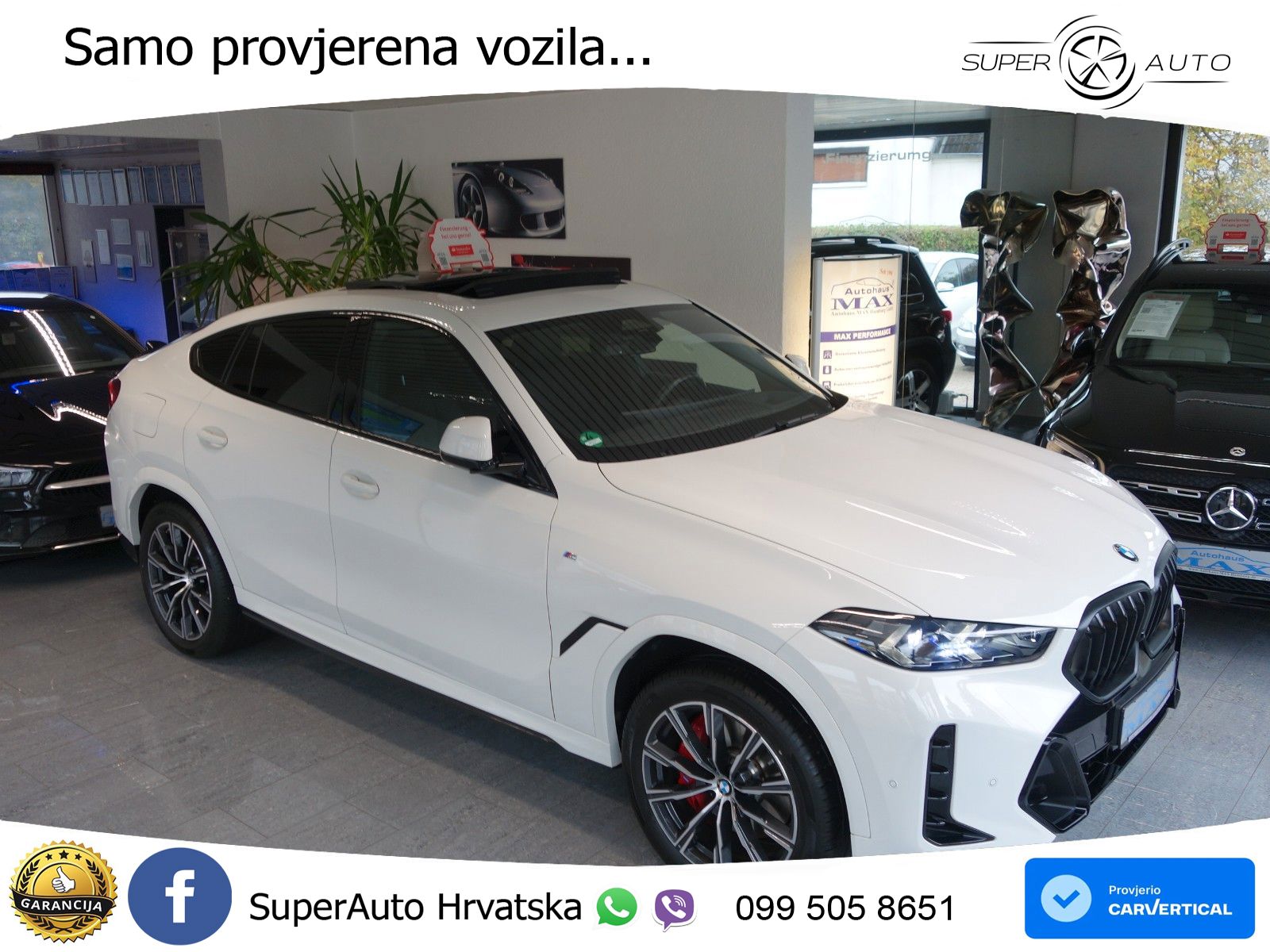 BMW X6 30d (298 KS) xDrive Steptronic M Sport LED+GR SJED+ACC