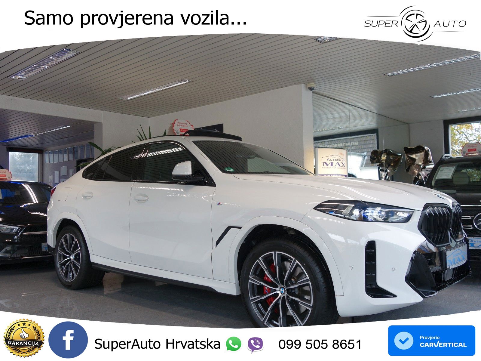BMW X6 30d (298 KS) xDrive Steptronic M Sport LED+GR SJED+ACC