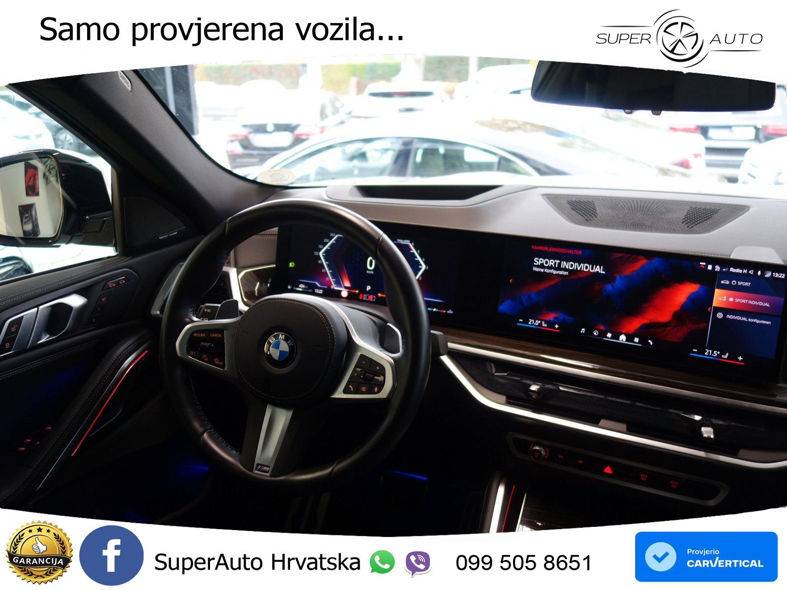 BMW X6 30d (298 KS) xDrive Steptronic M Sport LED+GR SJED+ACC