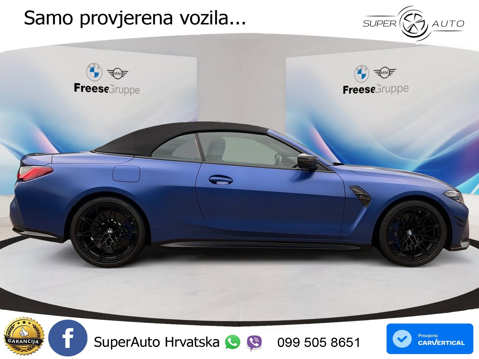 BMW M4 Convertible Competition 3.0 (510 KS) xDrive Steptronic LED+GR SJED+ACC