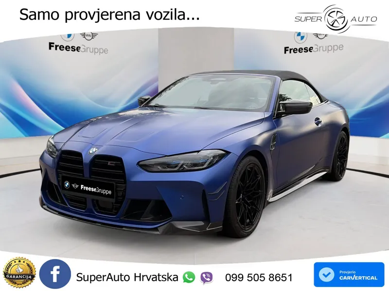 BMW M4 Convertible Competition 3.0 (510 KS) xDrive Steptronic LED+GR SJED+ACC