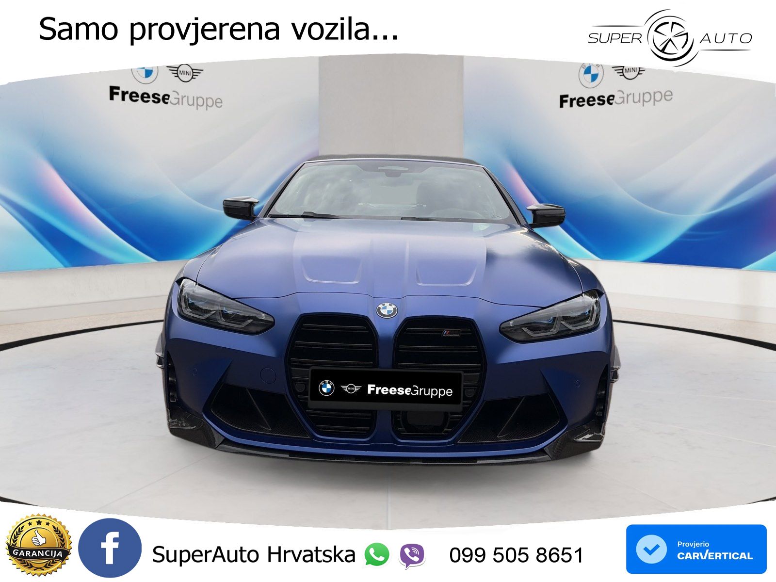 BMW M4 Convertible Competition 3.0 (510 KS) xDrive Steptronic LED+GR SJED+ACC