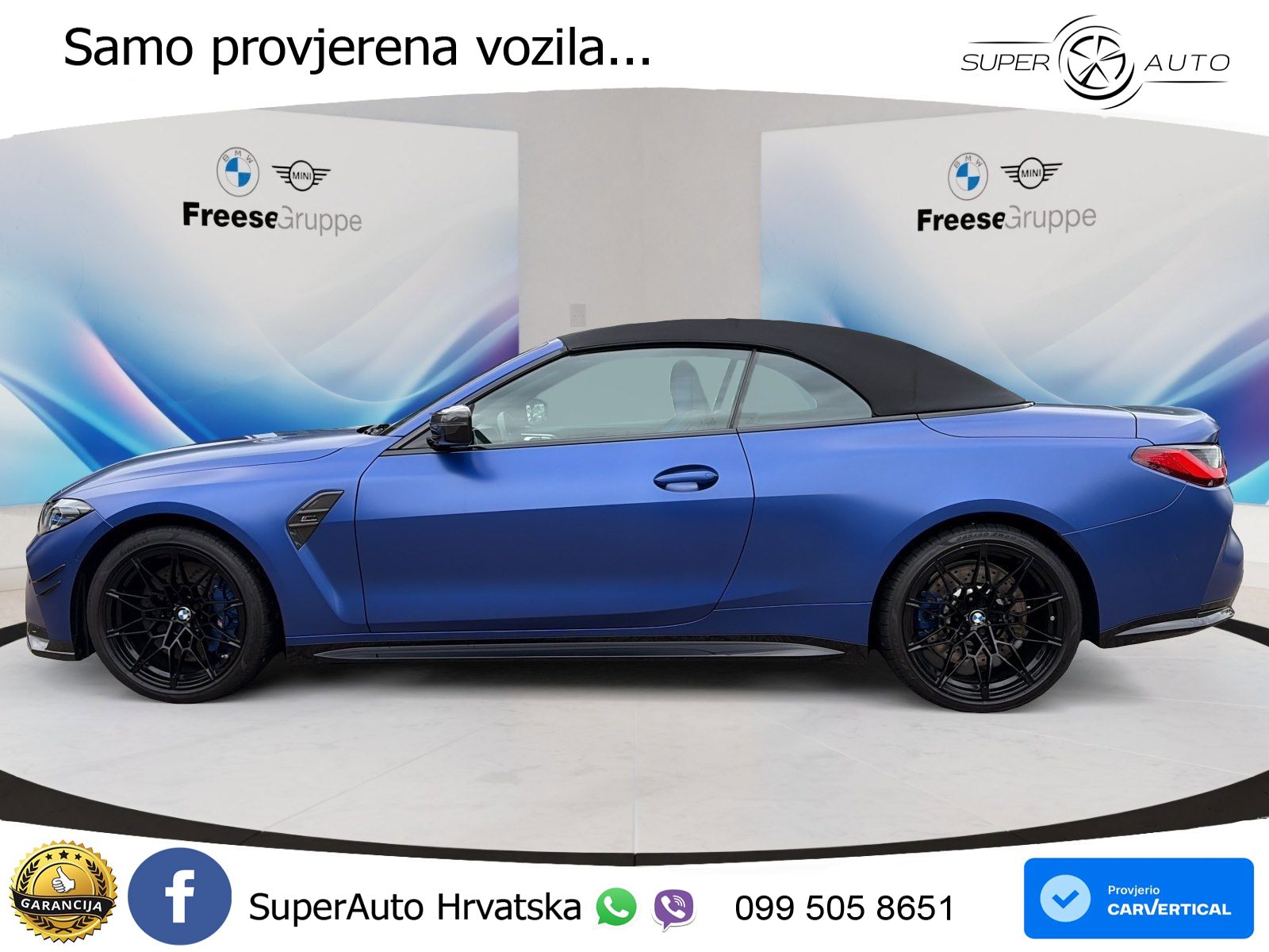BMW M4 Convertible Competition 3.0 (510 KS) xDrive Steptronic LED+GR SJED+ACC