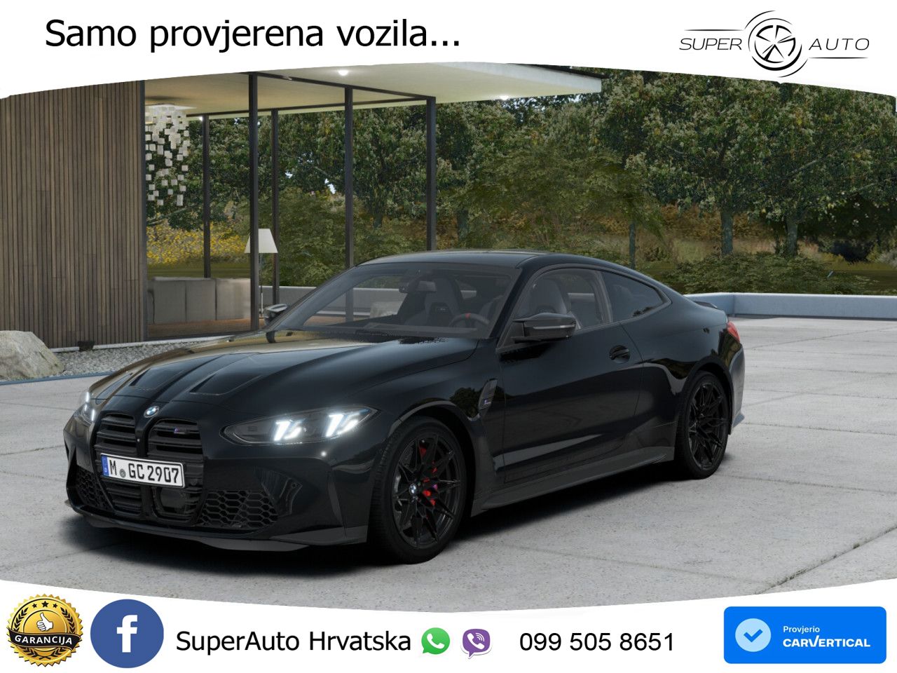 BMW M4 Competition 3.0 (530 KS) xDrive Steptronic LED+GR SJED+ACC