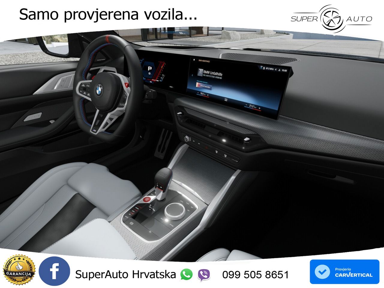 BMW M4 Competition 3.0 (530 KS) xDrive Steptronic LED+GR SJED+ACC