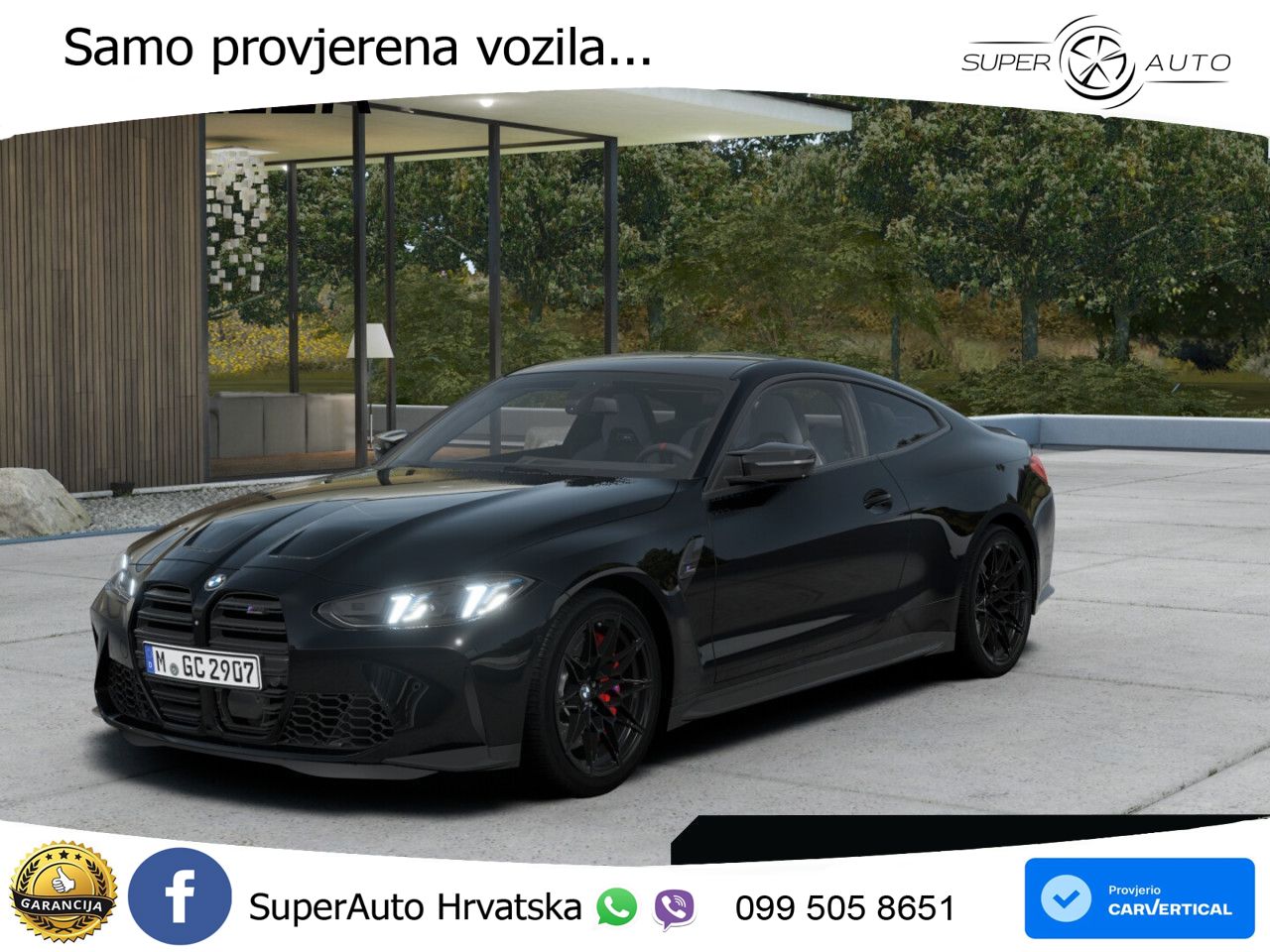 BMW M4 Competition 3.0 (530 KS) xDrive Steptronic LED+GR SJED+ACC