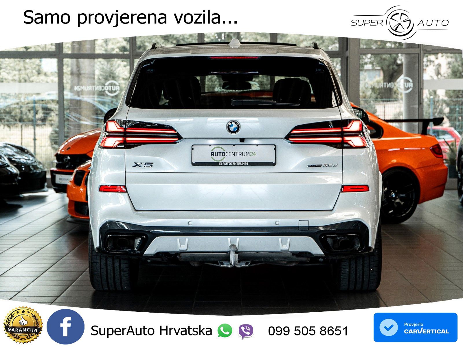 BMW X5 30d (298 KS) xDrive Steptronic M Sport LED+GR SJED+ACC