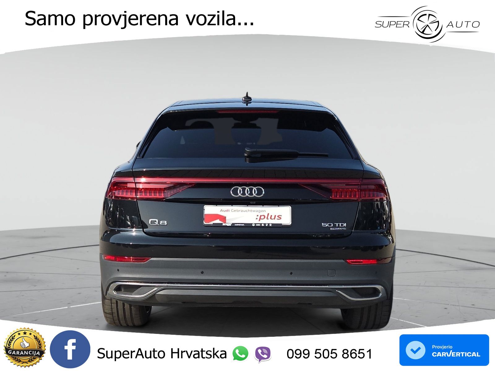 Audi Q8 50 TDI V6 (286 KS) quattro Tiptronic