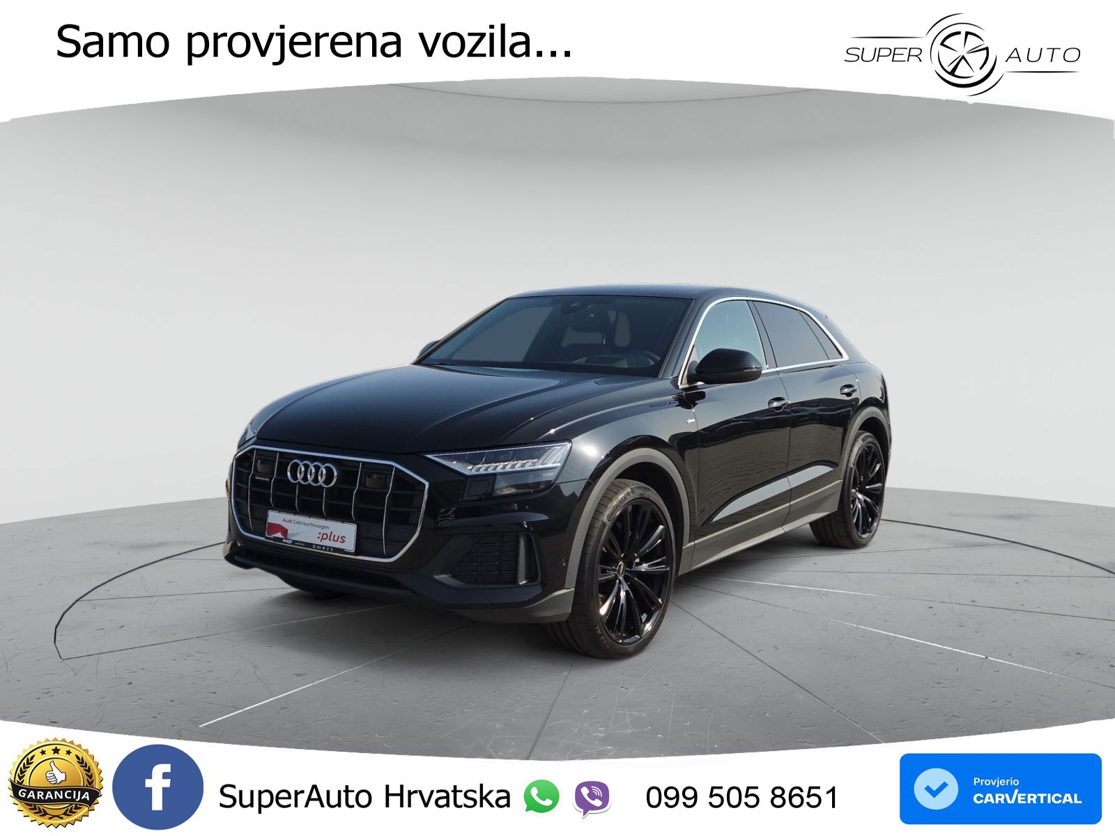 Audi Q8 50 TDI V6 (286 KS) quattro Tiptronic