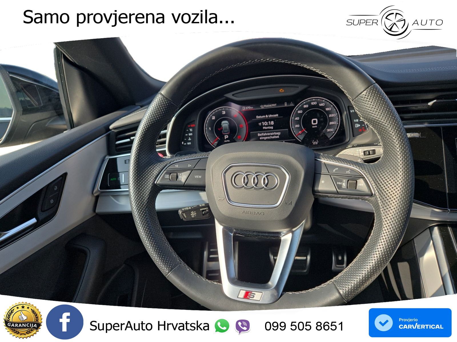 Audi Q8 50 TDI V6 (286 KS) quattro Tiptronic