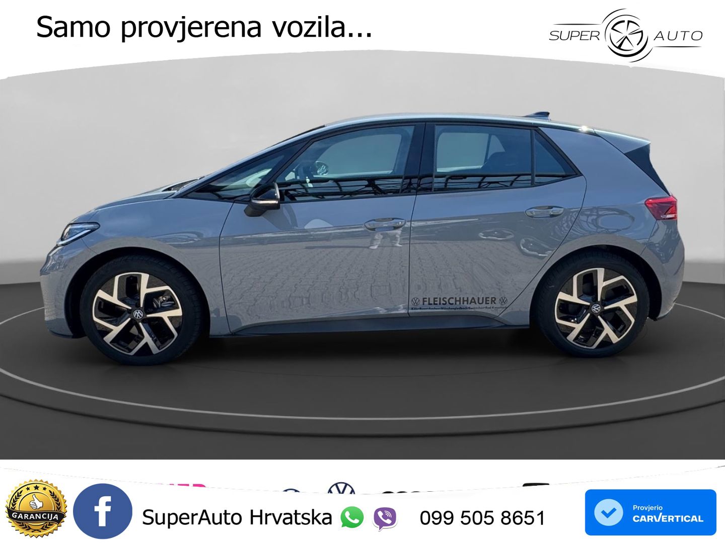 Volkswagen ID.3 58 kWh (190 KS) LED+GR SJED+ACC