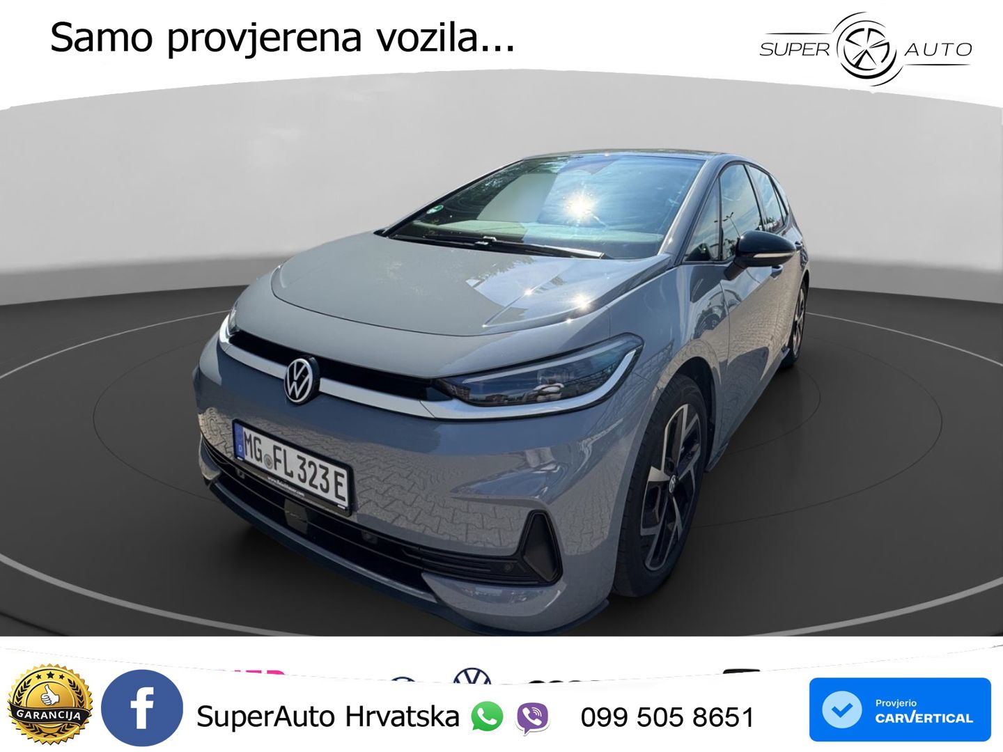 Volkswagen ID.3 58 kWh (190 KS) LED+GR SJED+ACC