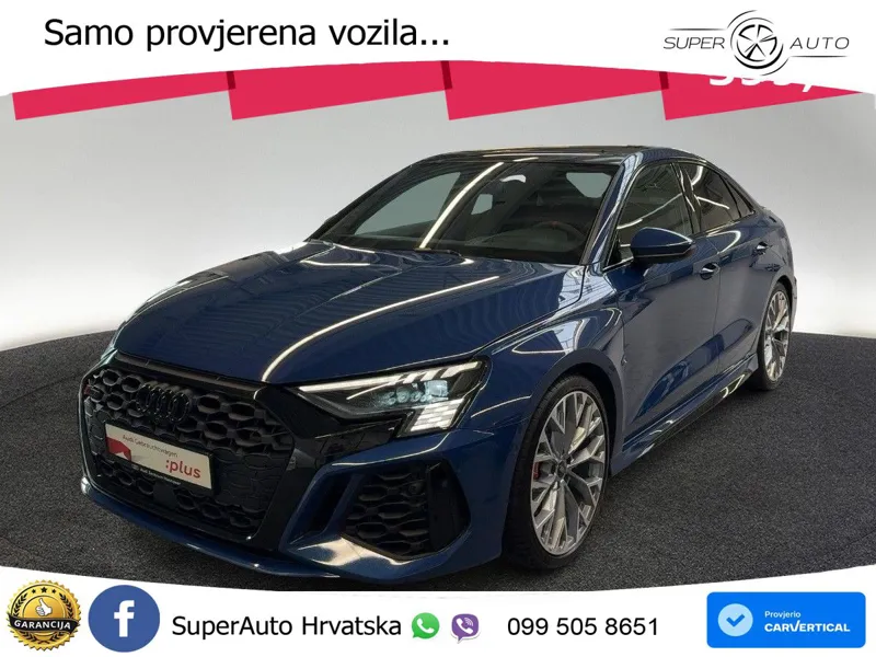 Audi RS3 Sedan 2.5 TFSI (400 KS) quattro S tronic LED+GR SJED+ACC