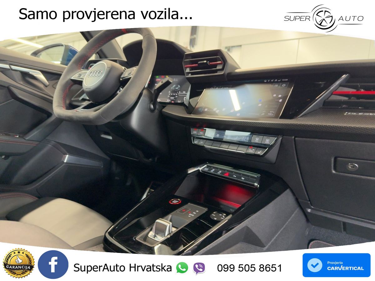 Audi RS3 Sedan 2.5 TFSI (400 KS) quattro S tronic LED+GR SJED+ACC