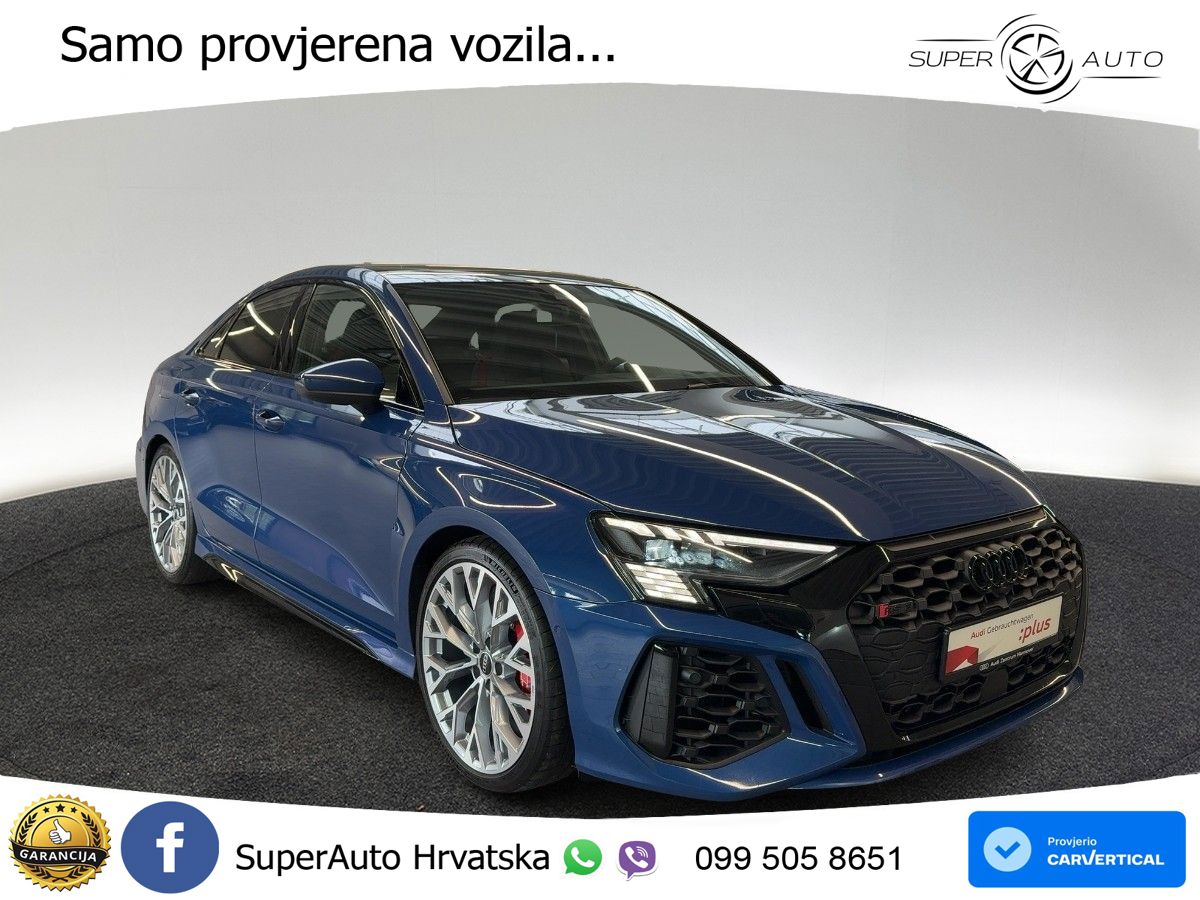 Audi RS3 Sedan 2.5 TFSI (400 KS) quattro S tronic LED+GR SJED+ACC