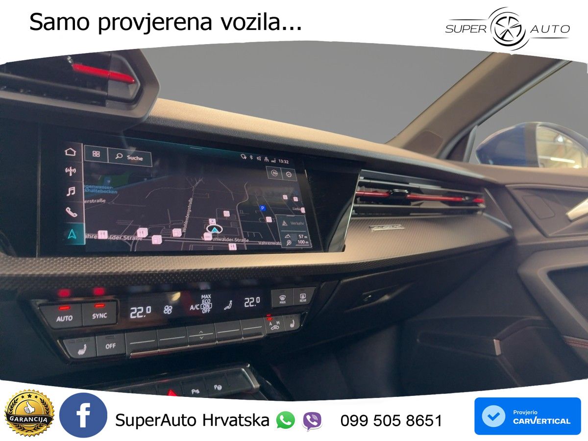Audi RS3 Sedan 2.5 TFSI (400 KS) quattro S tronic LED+GR SJED+ACC