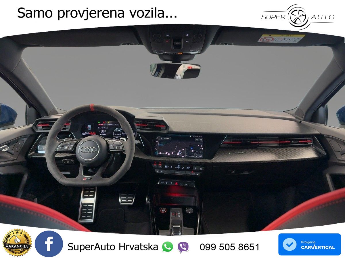 Audi RS3 Sedan 2.5 TFSI (400 KS) quattro S tronic LED+GR SJED+ACC
