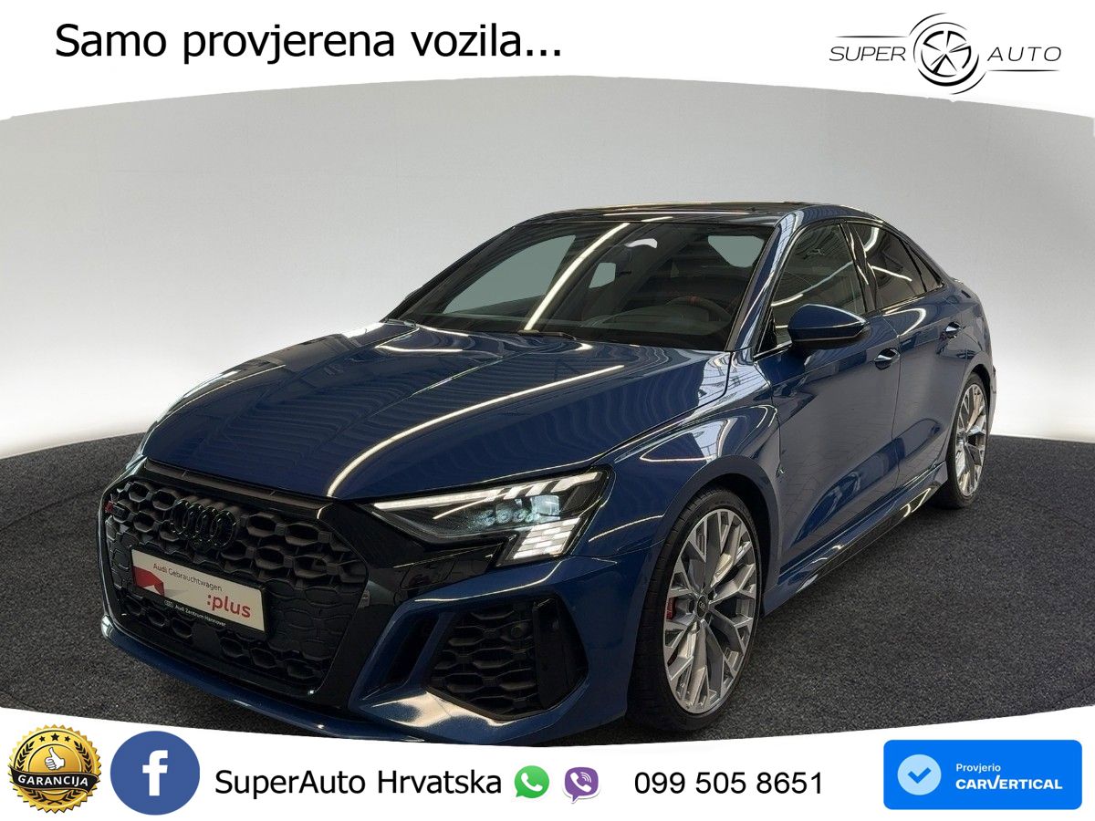 Audi RS3 Sedan 2.5 TFSI (400 KS) quattro S tronic LED+GR SJED+ACC