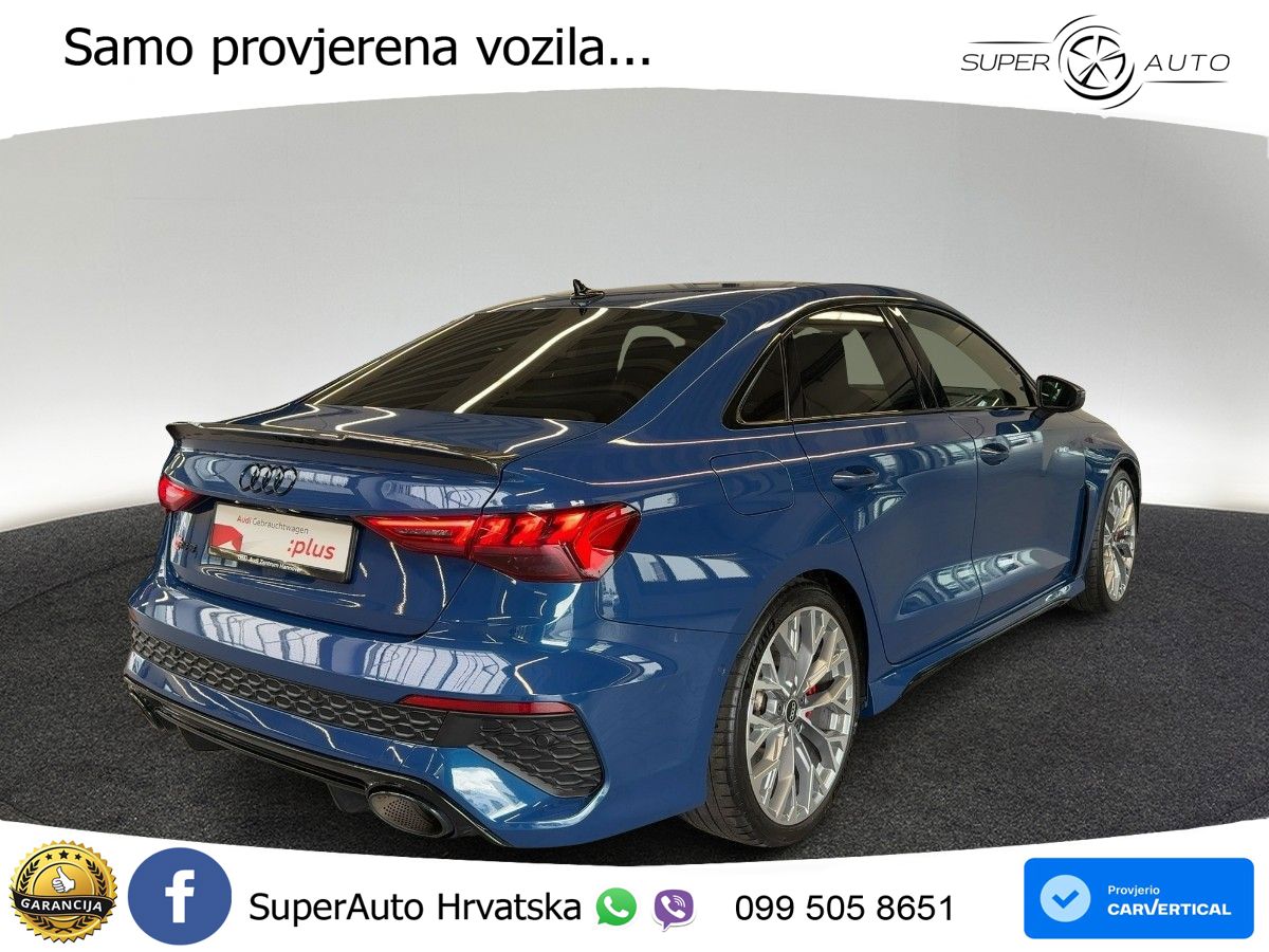 Audi RS3 Sedan 2.5 TFSI (400 KS) quattro S tronic LED+GR SJED+ACC