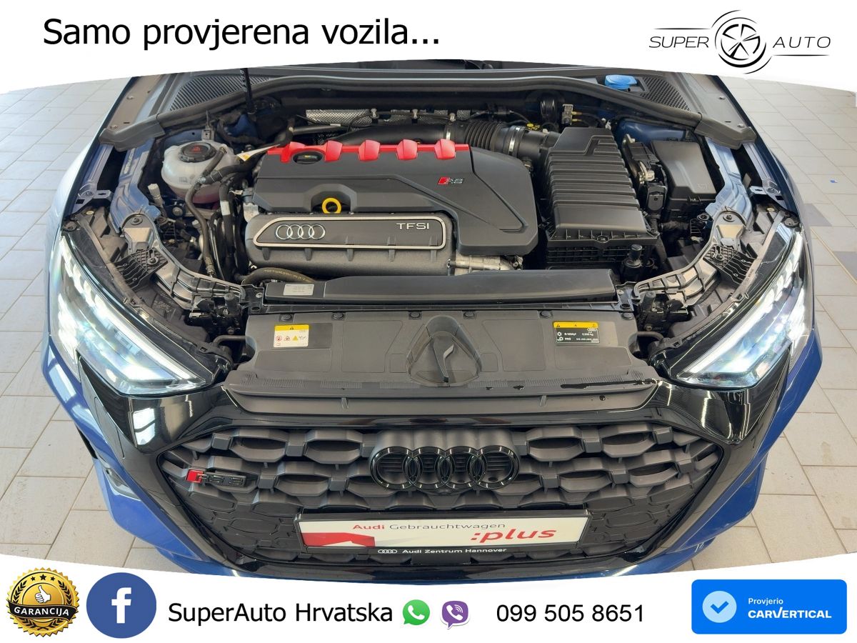 Audi RS3 Sedan 2.5 TFSI (400 KS) quattro S tronic LED+GR SJED+ACC
