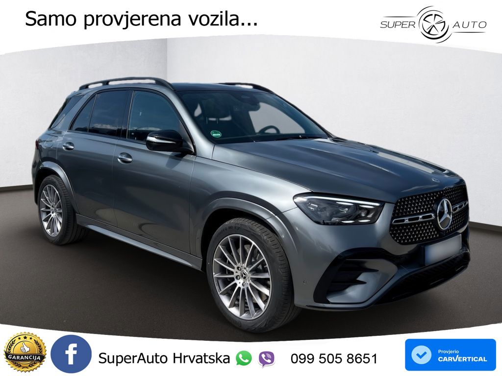 Mercedes GLE 450d (367 KS) EQ Boost 4MATIC 9G-TRONIC AMG LED+GR SJED+ACC