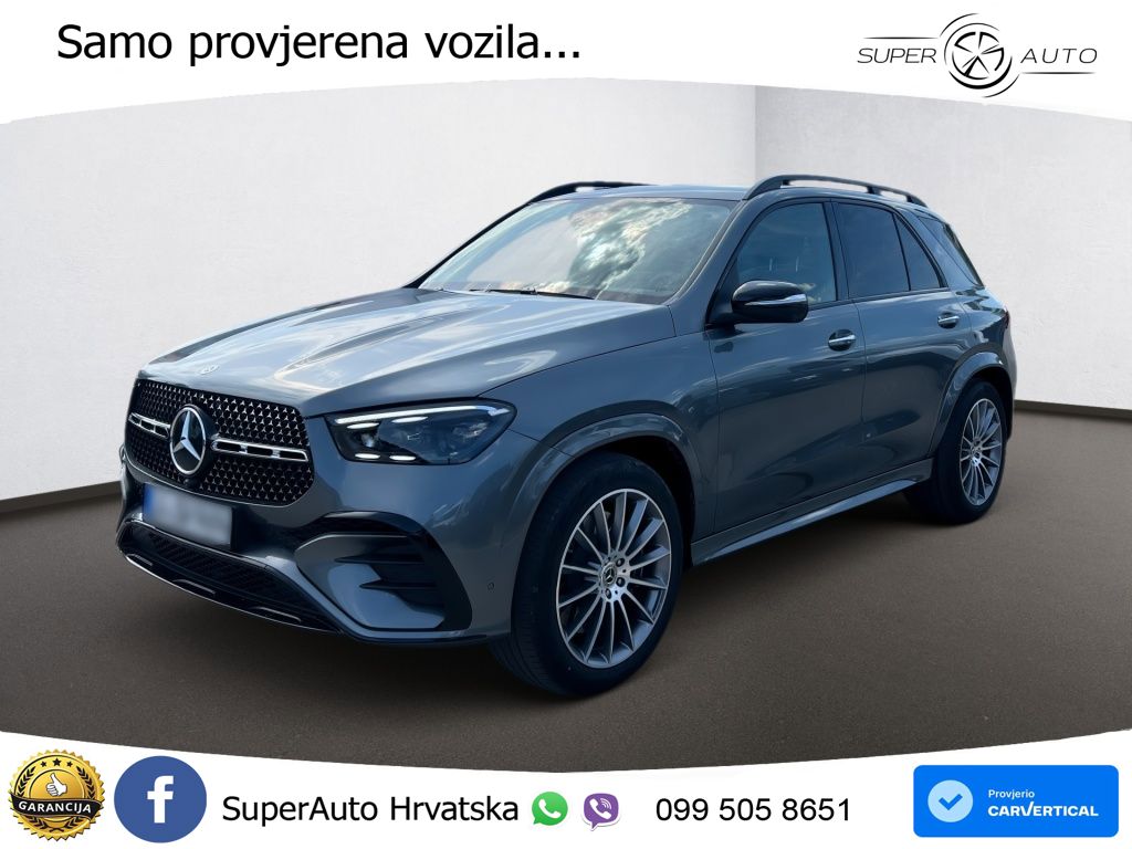 Mercedes GLE 450d (367 KS) EQ Boost 4MATIC 9G-TRONIC AMG LED+GR SJED+ACC
