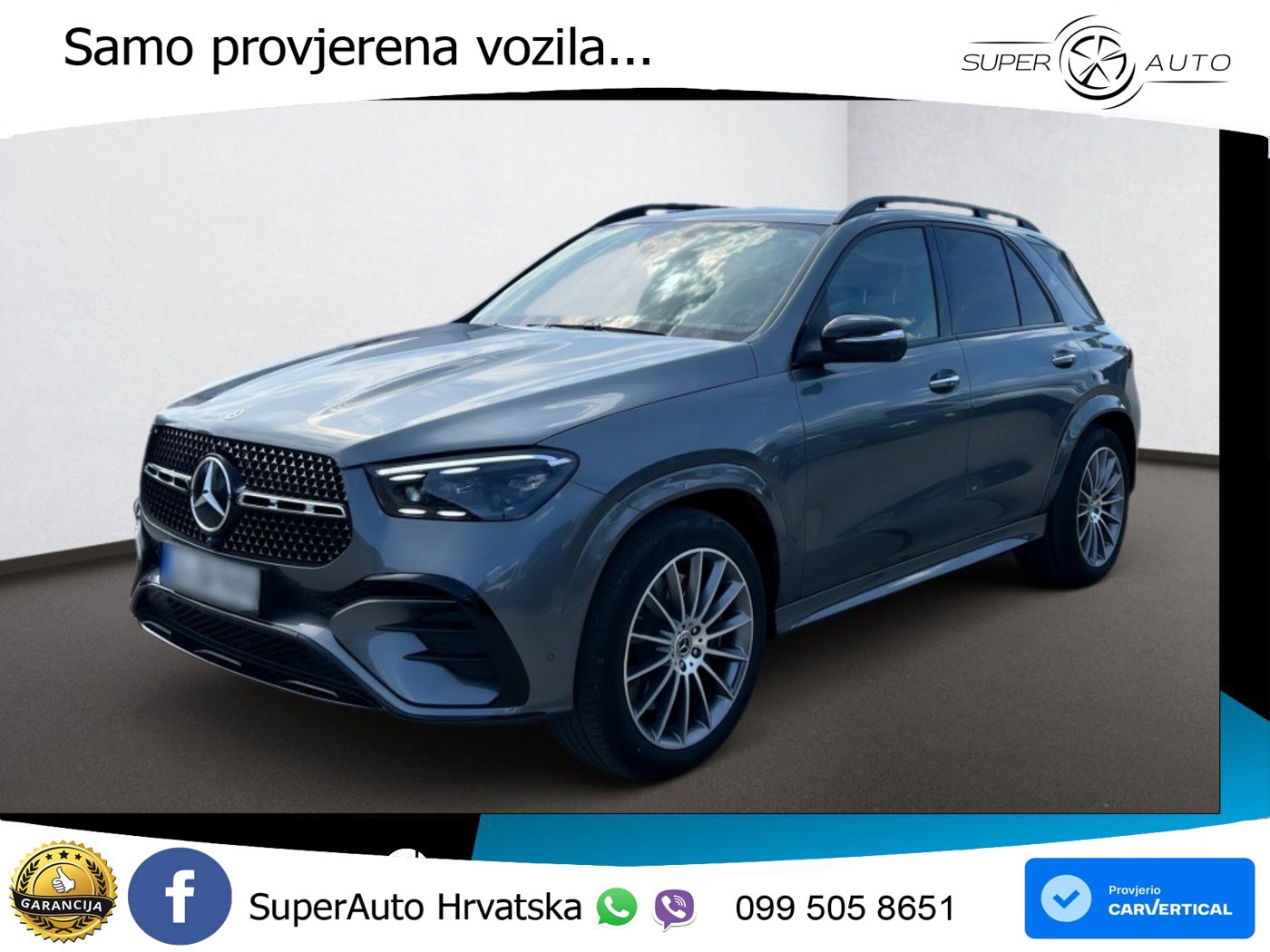 Mercedes GLE 450d (367 KS) EQ Boost 4MATIC 9G-TRONIC AMG LED+GR SJED+ACC