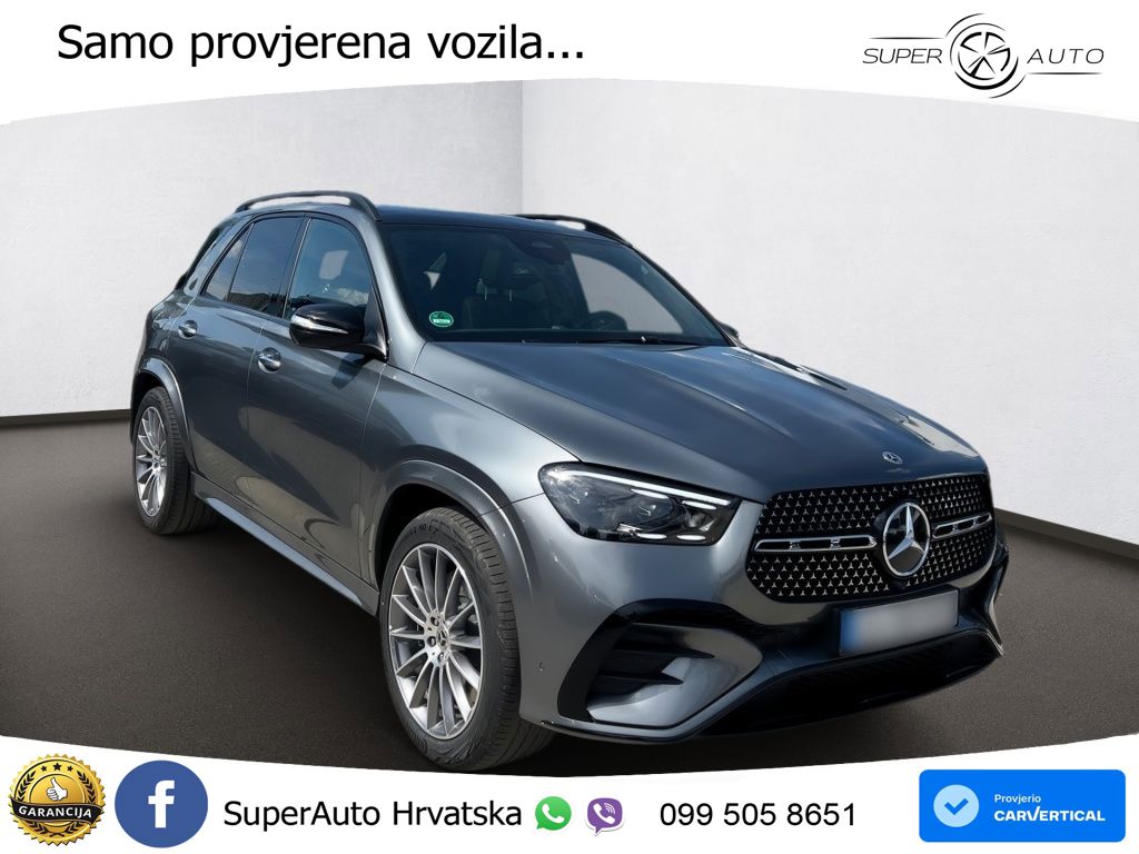 Mercedes GLE 450d (367 KS) EQ Boost 4MATIC 9G-TRONIC AMG LED+GR SJED+ACC
