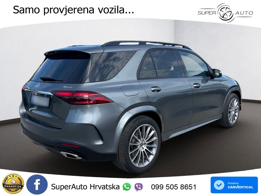 Mercedes GLE 450d (367 KS) EQ Boost 4MATIC 9G-TRONIC AMG LED+GR SJED+ACC
