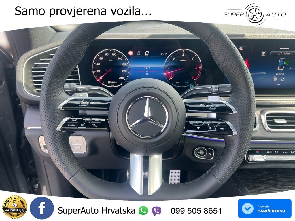 Mercedes GLE 450d (367 KS) EQ Boost 4MATIC 9G-TRONIC AMG LED+GR SJED+ACC