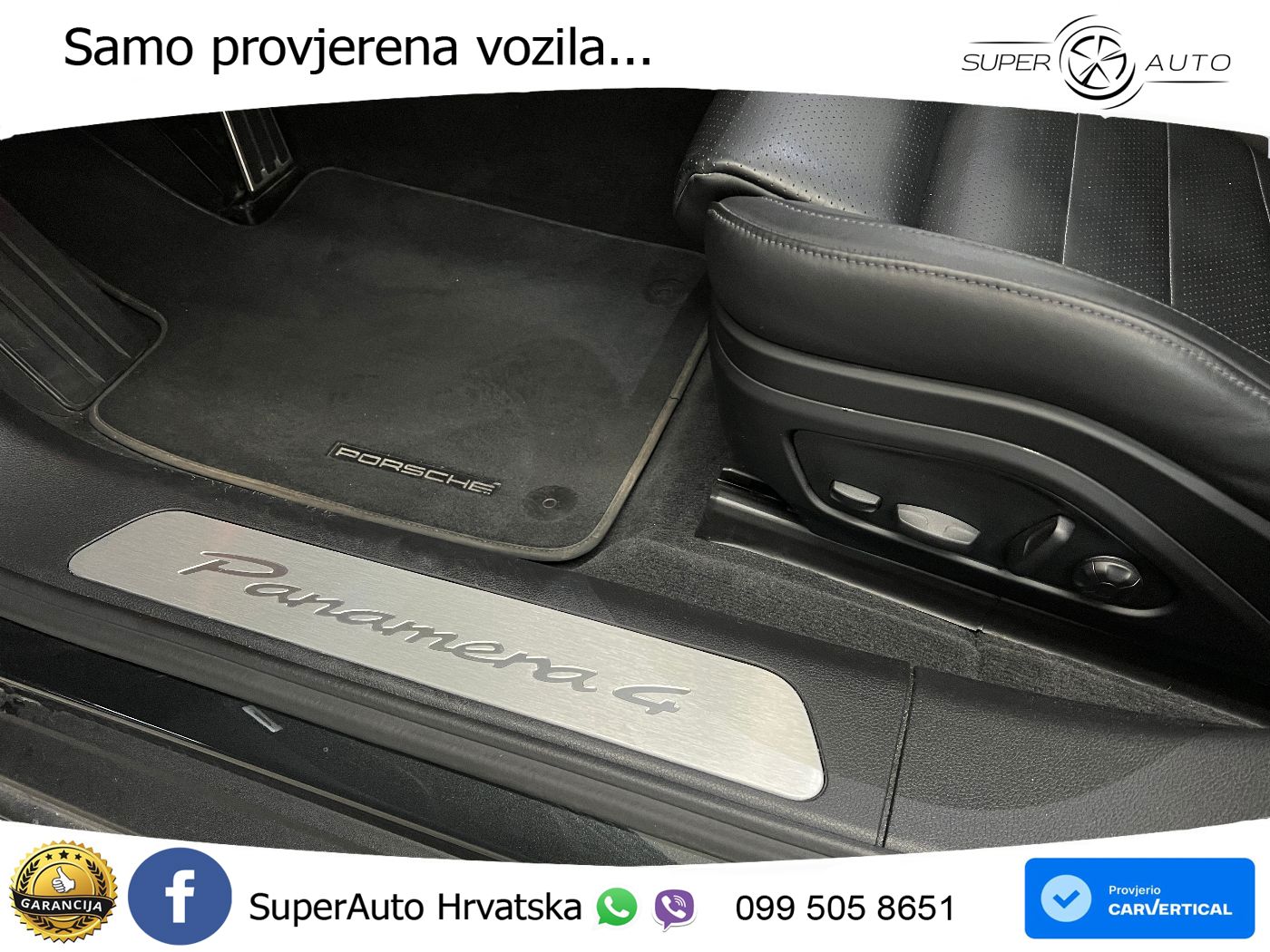 Porsche Panamera 4 2.9 V6 (470 KS) E-Hybrid PDK ACC+HEAD+4xGR SJED+360+PANO