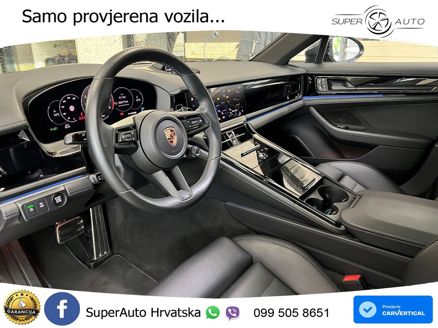 Porsche Panamera 4 2.9 V6 (470 KS) E-Hybrid PDK ACC+HEAD+4xGR SJED+360+PANO
