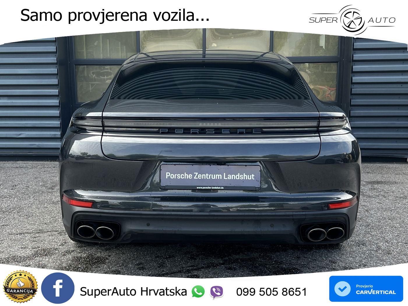 Porsche Panamera 4 2.9 V6 (470 KS) E-Hybrid PDK ACC+HEAD+4xGR SJED+360+PANO