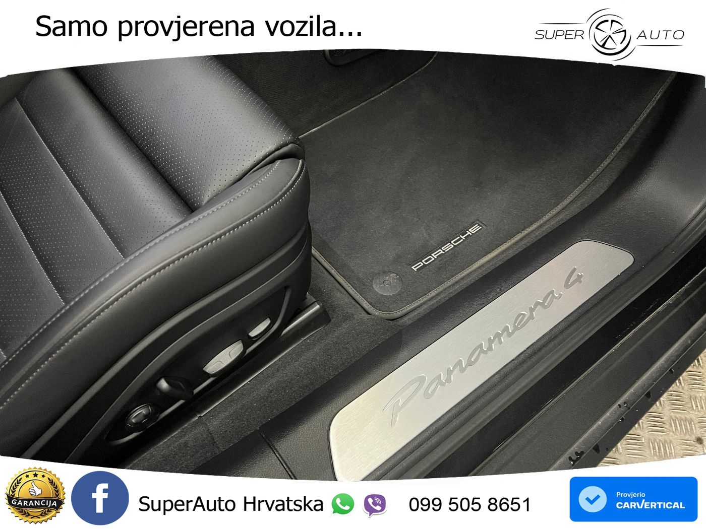 Porsche Panamera 4 2.9 V6 (470 KS) E-Hybrid PDK ACC+HEAD+4xGR SJED+360+PANO