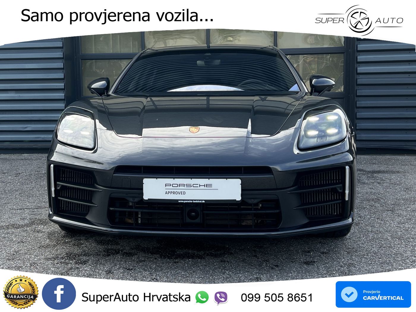 Porsche Panamera 4 2.9 V6 (470 KS) E-Hybrid PDK ACC+HEAD+4xGR SJED+360+PANO