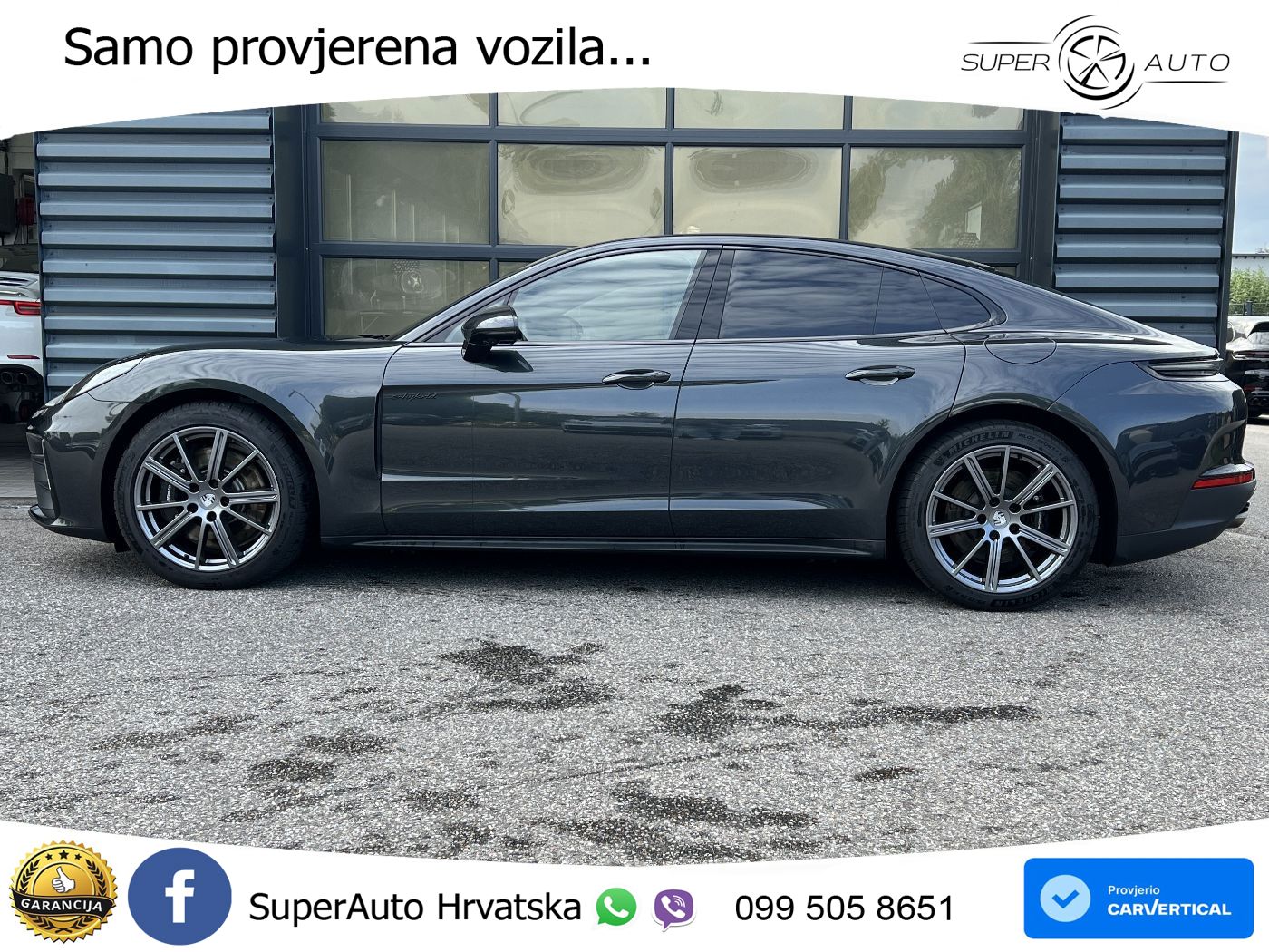 Porsche Panamera 4 2.9 V6 (470 KS) E-Hybrid PDK ACC+HEAD+4xGR SJED+360+PANO