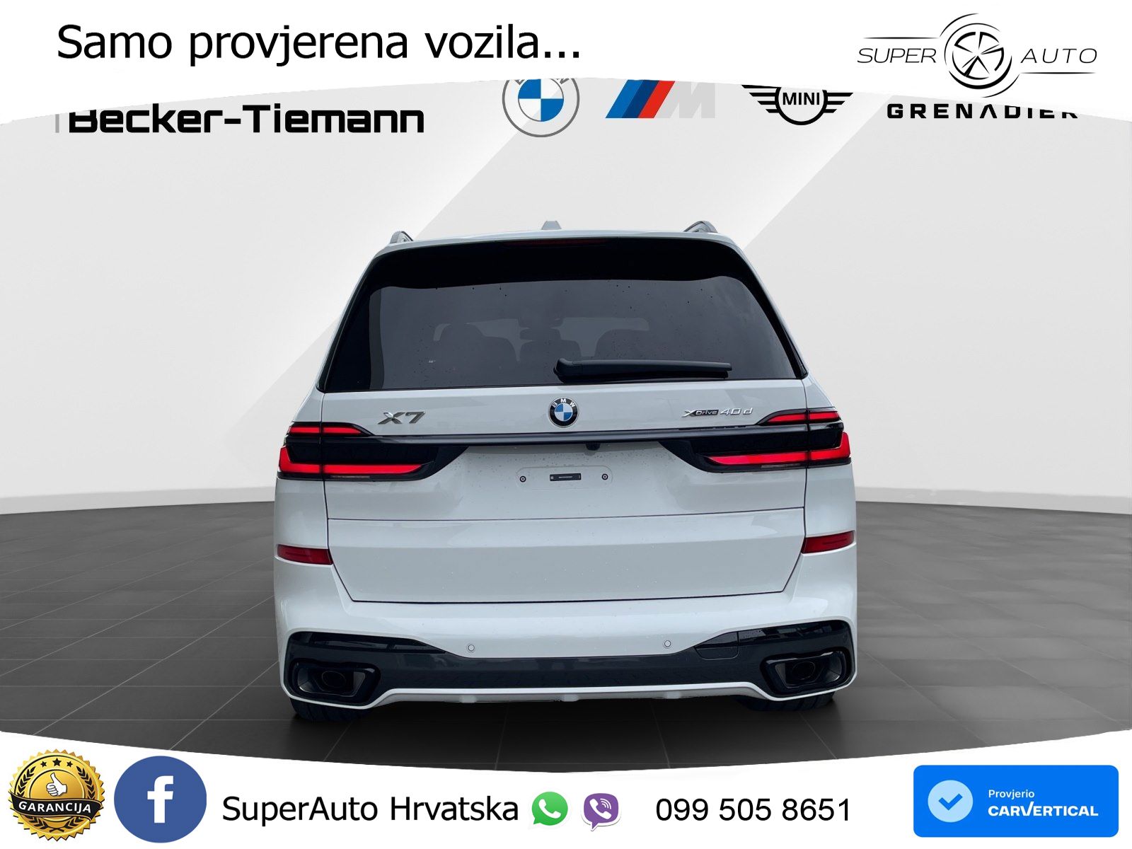 BMW X7 40d (352 KS) xDrive Steptronic