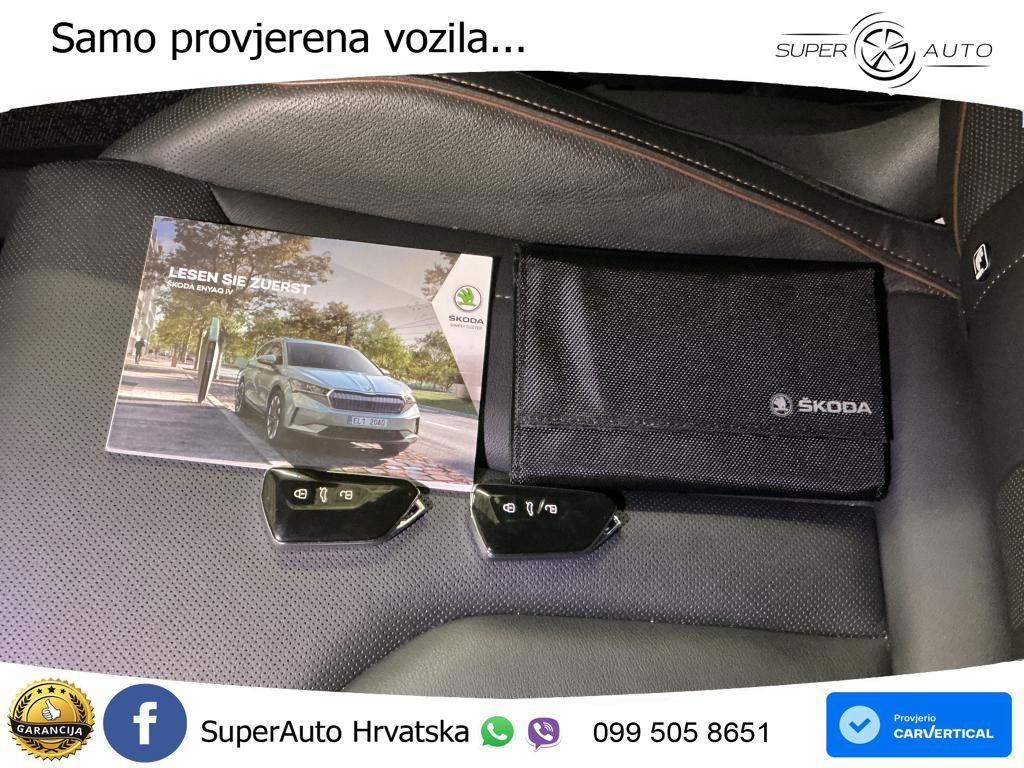 Škoda Enyaq iV 80x 82 kWh (265 KS) AWD LED+GR SJED+ACC