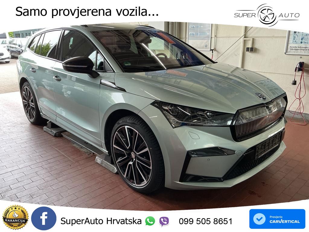 Škoda Enyaq iV 80x 82 kWh (265 KS) AWD LED+GR SJED+ACC