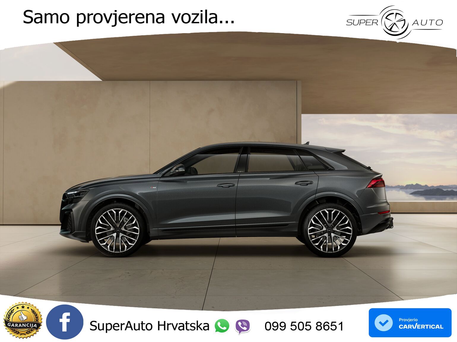 Audi Q8 50 TDI V6 (286 KS) quattro Tiptronic S line