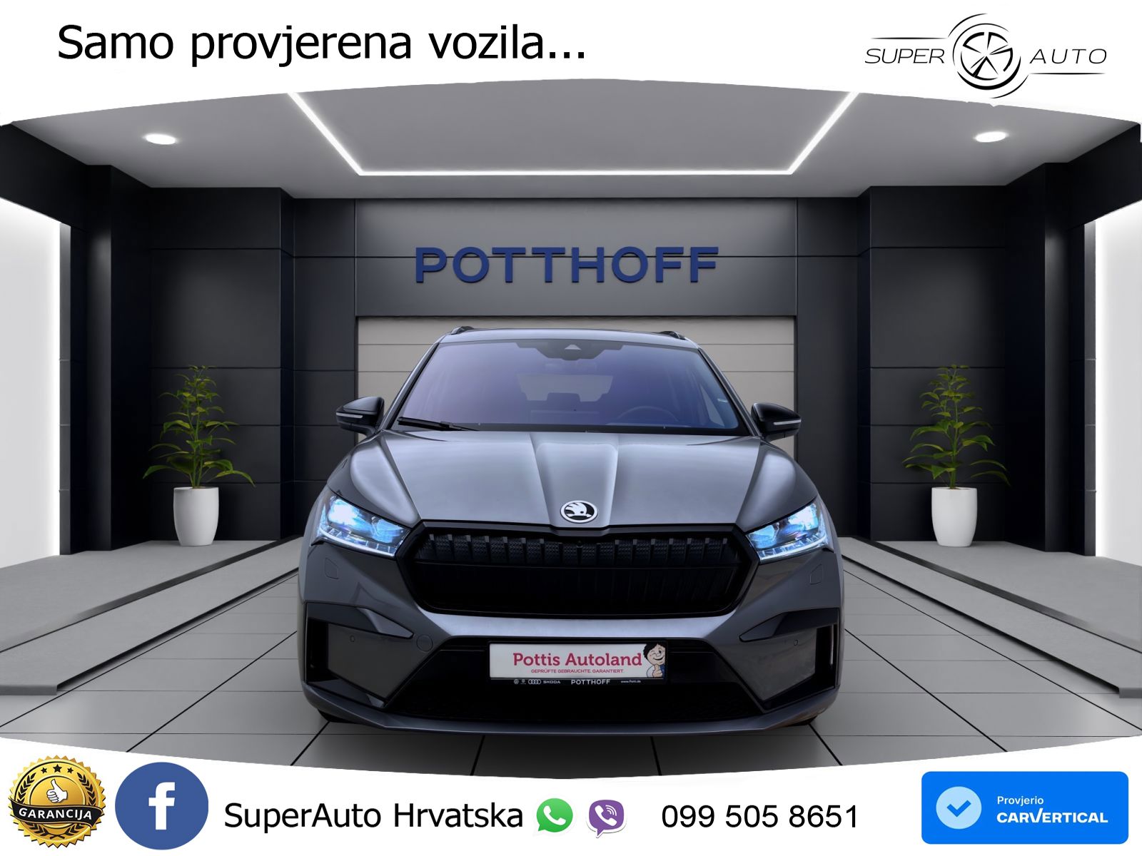 Škoda Enyaq iV 80 82 kWh (204 KS) SportLine LED+GR SJED+ACC