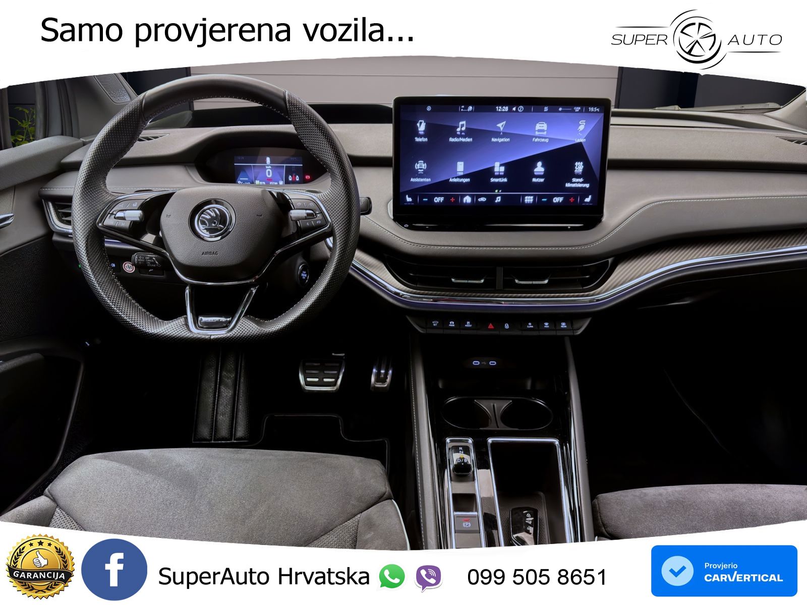 Škoda Enyaq iV 80 82 kWh (204 KS) SportLine LED+GR SJED+ACC