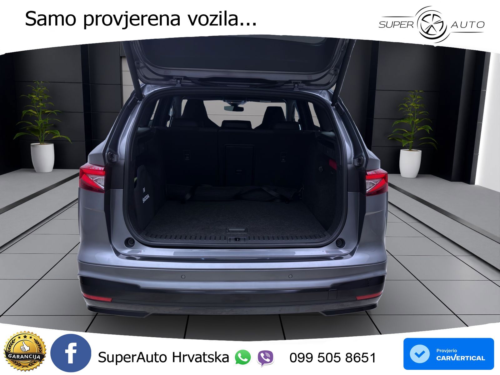 Škoda Enyaq iV 80 82 kWh (204 KS) SportLine LED+GR SJED+ACC