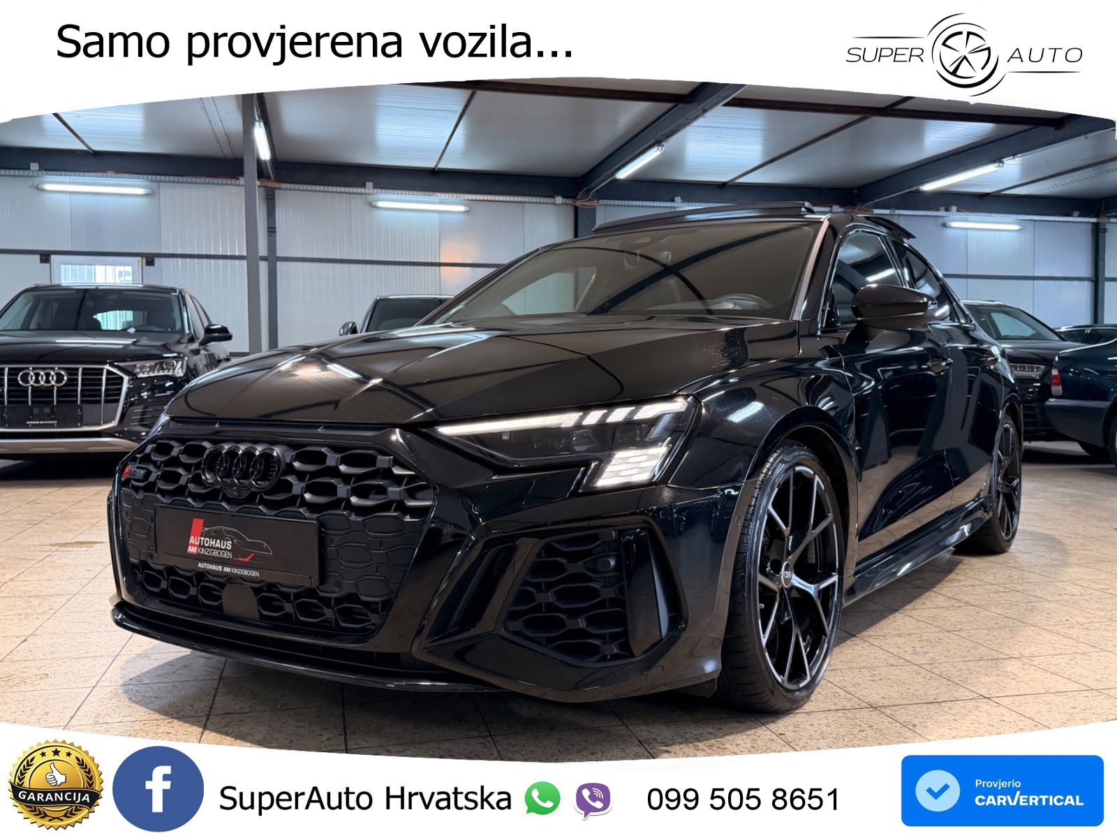 Audi RS3 Sportback 2.5 TFSI (400 KS) quattro S tronic LED+GR SJED+ACC