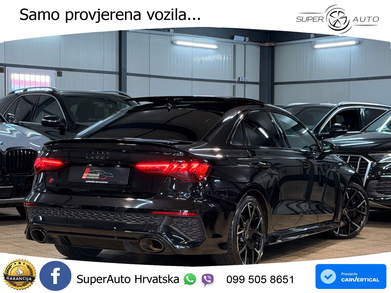 Audi RS3 Sportback 2.5 TFSI (400 KS) quattro S tronic LED+GR SJED+ACC