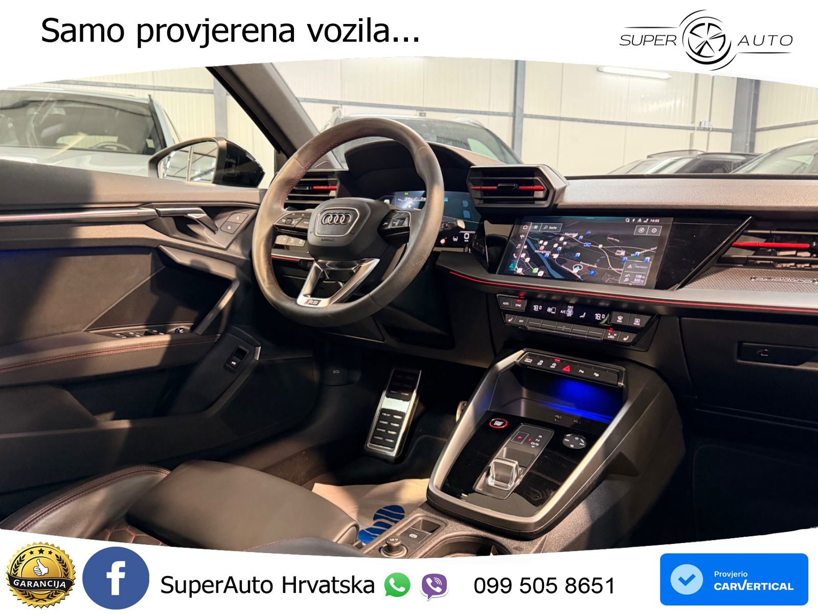 Audi RS3 Sportback 2.5 TFSI (400 KS) quattro S tronic LED+GR SJED+ACC