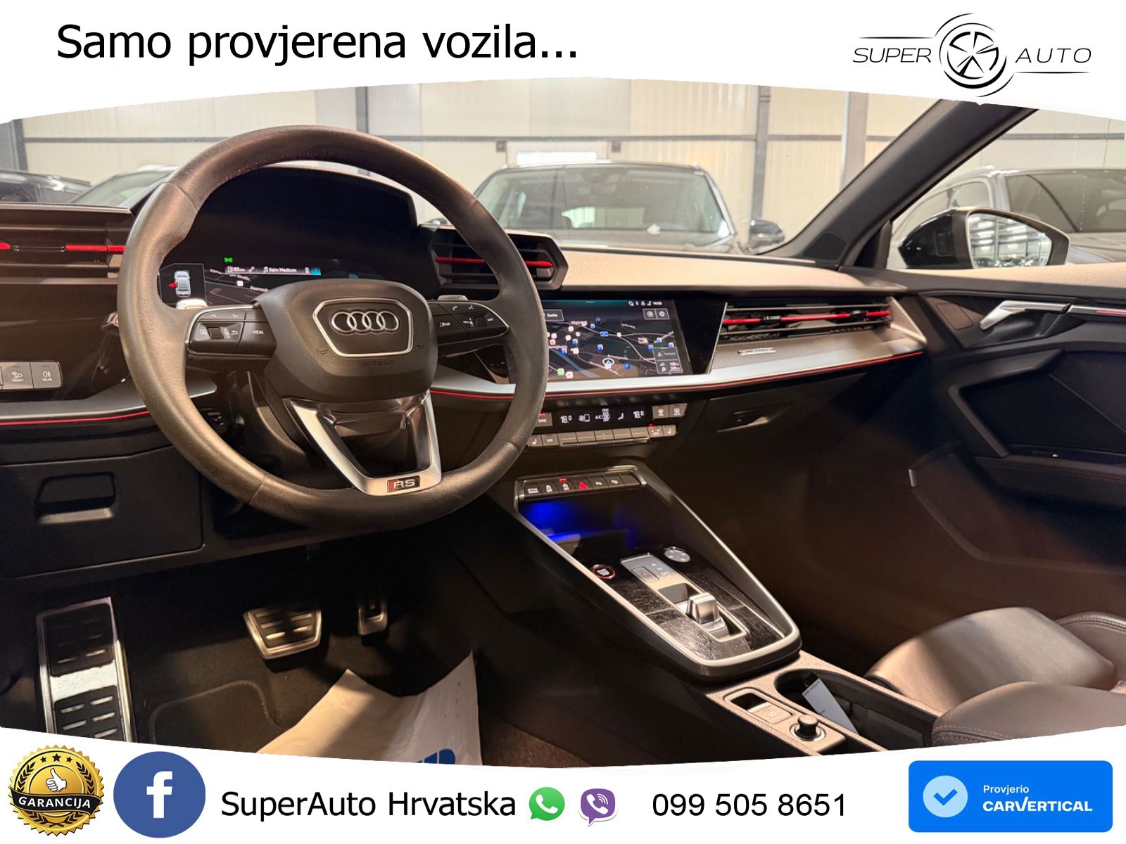 Audi RS3 Sportback 2.5 TFSI (400 KS) quattro S tronic LED+GR SJED+ACC